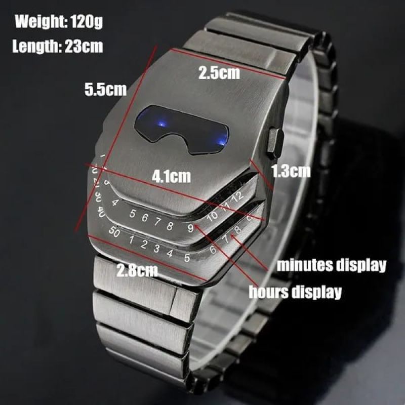 Comprar Starwars Reloj Jakcom Led Metal en Electroshopy - Ángulo 3